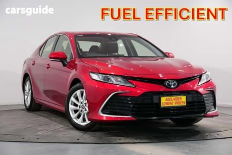 Red 2024 Toyota Camry Sedan Ascent