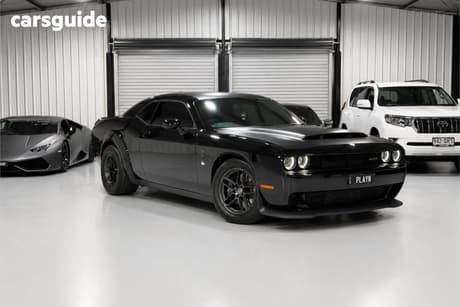 Black 2023 Dodge Challenger Coupe SRT DEMON 170