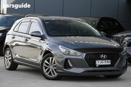 Grey 2019 Hyundai I30 Hatchback Active