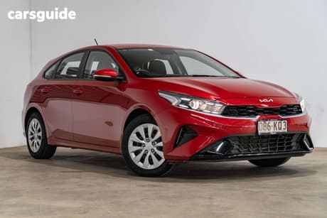 Red 2024 Kia Cerato Hatchback S