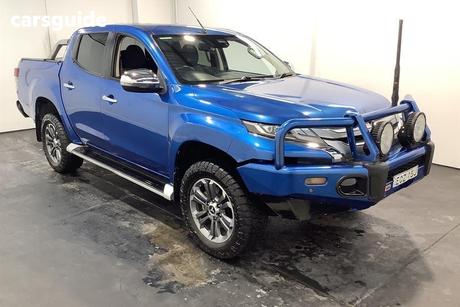 Blue 2021 Mitsubishi Triton Double Cab Pick Up Gls (4X4)