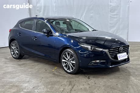 Blue 2017 Mazda 3 Hatchback Sp25 Astina