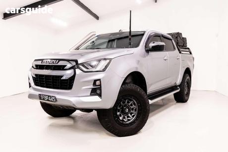 Silver 2021 Isuzu D-MAX Crew Cab Utility Ls-U (4X4)