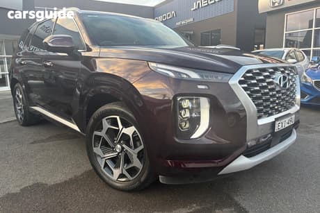 Red 2021 Hyundai Palisade Wagon Highlander (7 Seat)