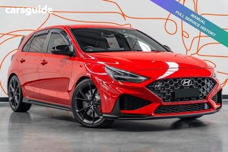 Red 2021 Hyundai I30 Hatchback N Premium