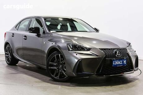 Grey 2020 Lexus IS300 Sedan F Sport Black Line Edition