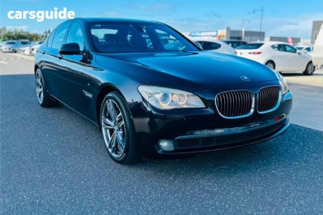Black 2010 BMW 730D Sedan 30D