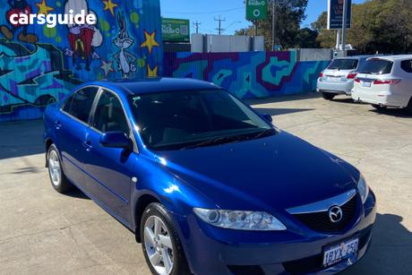 Blue 2005 Mazda 6 Hatchback Classic