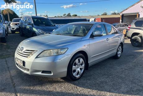 Silver 2007 Toyota Camry Sedan Altise