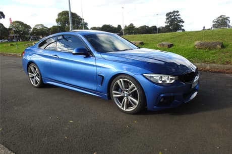 Blue 2014 BMW 428I Coupe Sport Line