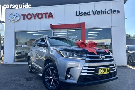 Silver 2016 Toyota Kluger Wagon Gxl (4X2)