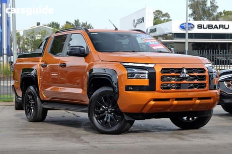 Orange 2024 Mitsubishi Triton Double Cab Pick Up Gsr (4X4)