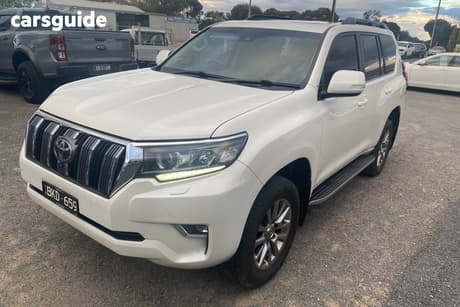 White 2020 Toyota Landcruiser Prado Wagon Gx