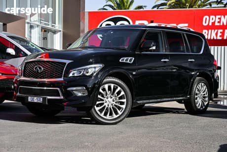 Black 2015 Infiniti QX80 Wagon S Premium