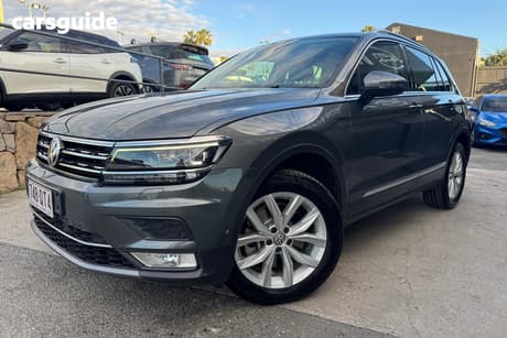 Grey 2016 Volkswagen Tiguan Wagon 140 Tdi Highline