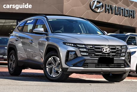 Silver 2026 Hyundai Tucson Wagon Hybrid (Fwd)