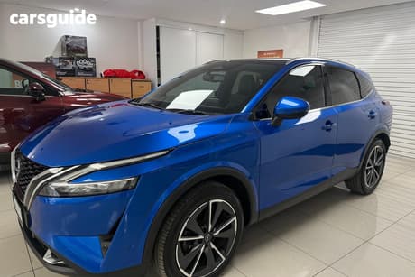 Blue 2022 Nissan Qashqai Wagon Ti