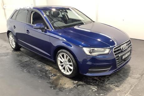 Blue 2015 Audi A3 Hatchback S/Back 1.4 Tfsi Attraction Cod