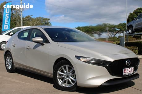 Grey 2026 Mazda Mazda3 Hatchback G20 Pure
