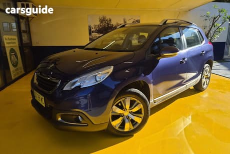 Blue 2014 Peugeot 2008 Wagon Active