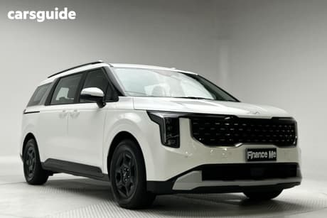 White 2025 Kia Carnival Wagon S