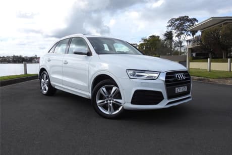 White 2017 Audi Q3 Wagon 2.0 Tdi Sport Quattro (135Kw)