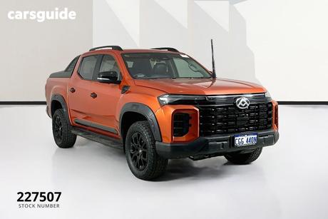 Orange 2024 LDV T60 Double Cab Utility Max Plus (4X4)