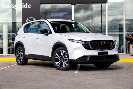 White 2026 Mazda CX-5 Wagon G25 Touring (Awd)