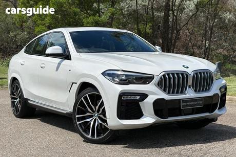 White 2020 BMW X6 Coupe Xdrive40I M Sport