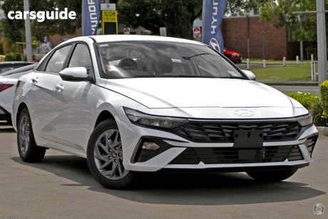 White 2026 Hyundai I30 Sedan Hev 1.6P Dct