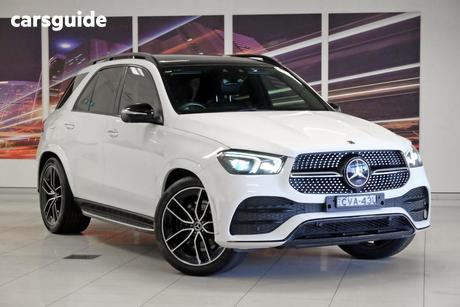 White 2019 Mercedes-Benz GLE450 Wagon 4Matic
