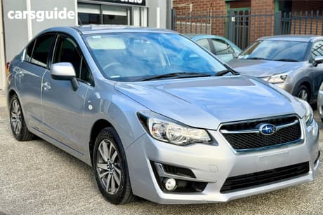 Silver 2015 Subaru Impreza Sedan 2.0I Premium (Awd)