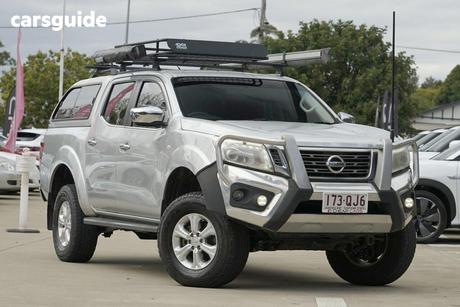 Silver 2015 Nissan Navara Dual Cab Utility St (4X4)
