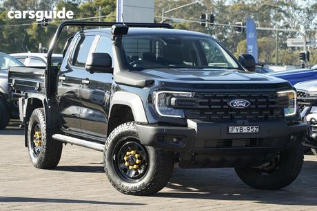 Black 2025 Ford Ranger Dual Cab Chassis Super Duty (4X4)