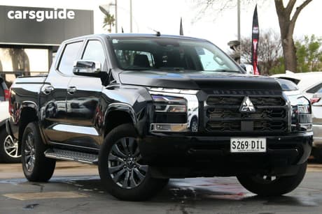 Black 2025 Mitsubishi Triton Double Cab Pick Up Gls (4X4)