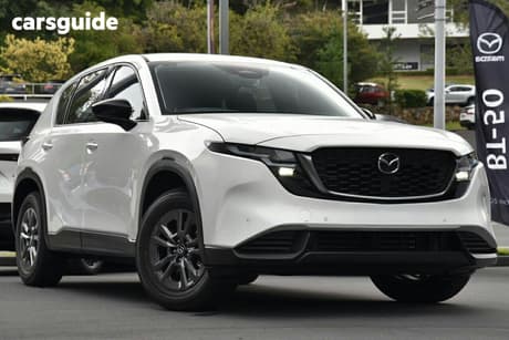 White 2026 Mazda CX-5 Wagon G25 Akera (Awd)