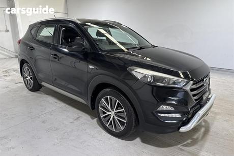 Black 2015 Hyundai Tucson Wagon Active X (Fwd)