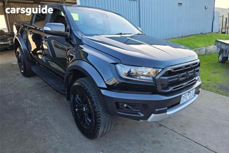Black 2019 Ford Ranger Double Cab Pick Up Raptor 2.0 (4X4)
