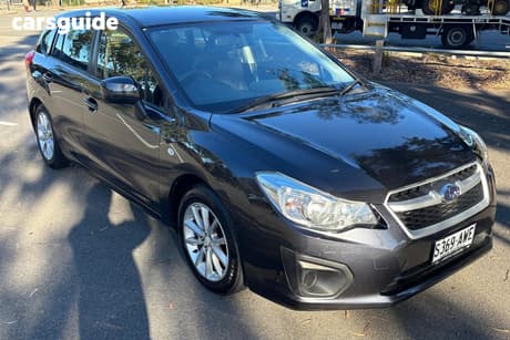 Grey 2012 Subaru Impreza Hatchback 2.0I (Awd)