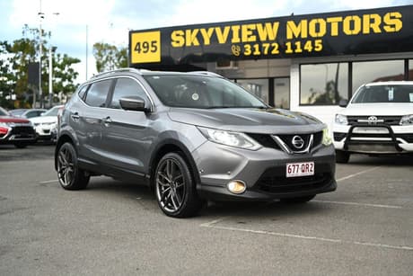 Grey 2014 Nissan Qashqai Wagon Ti (4X2)