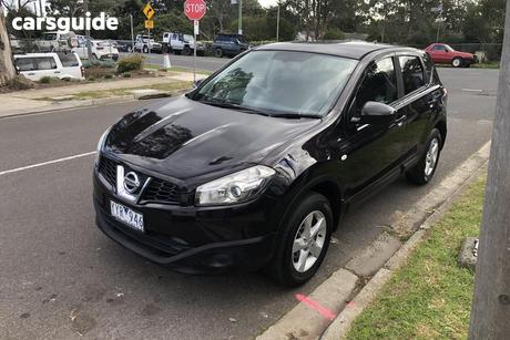 Black 2012 Nissan Dualis SUV ST