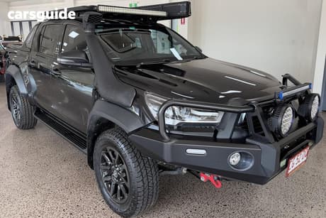 Black 2022 Toyota Hilux Double Cab Pick Up Rogue (4X4)