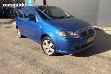 Blue 2007 Holden Barina Hatchback