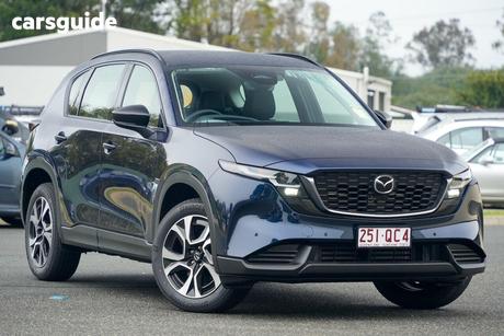 Blue 2026 Mazda CX-5 Wagon G25 Touring (Awd)
