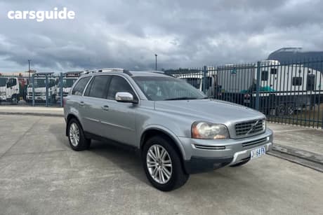 Silver 2008 Volvo XC90 Wagon 3.2 Executive