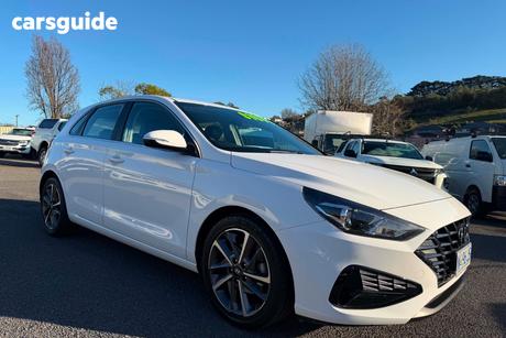 White 2023 Hyundai I30 Hatchback Active