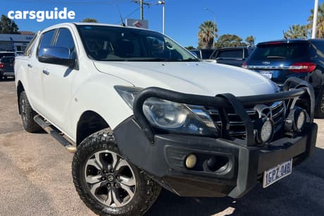 White 2018 Mazda BT-50 Dual Cab Utility Xtr (4X4)