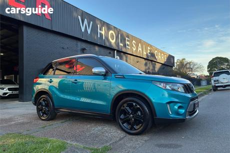 Blue 2016 Suzuki Vitara Wagon S Turbo (Fwd)