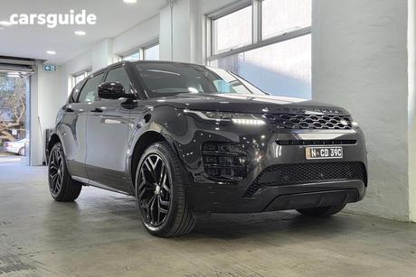 Black 2020 Land Rover Range Rover Evoque Wagon P250 R-Dynamic S (183Kw)