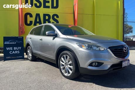 Silver 2015 Mazda CX-9 Wagon Luxury (Fwd)